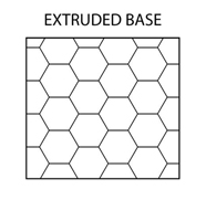 extruded snowboard base