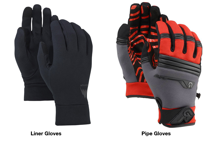 liner gloves pipe gloves