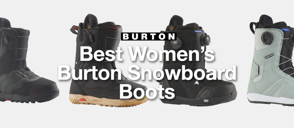 best women's burton snowboard boots
