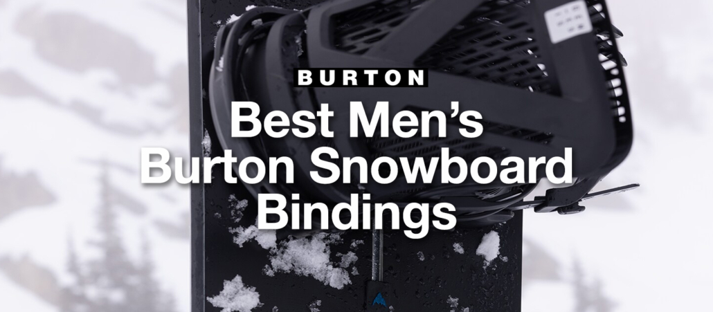 best men's burton snowboard bindings